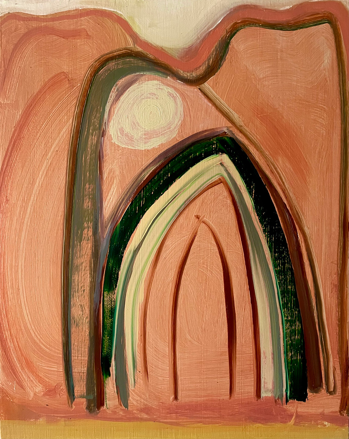 Abstract painting by Laura Taylor