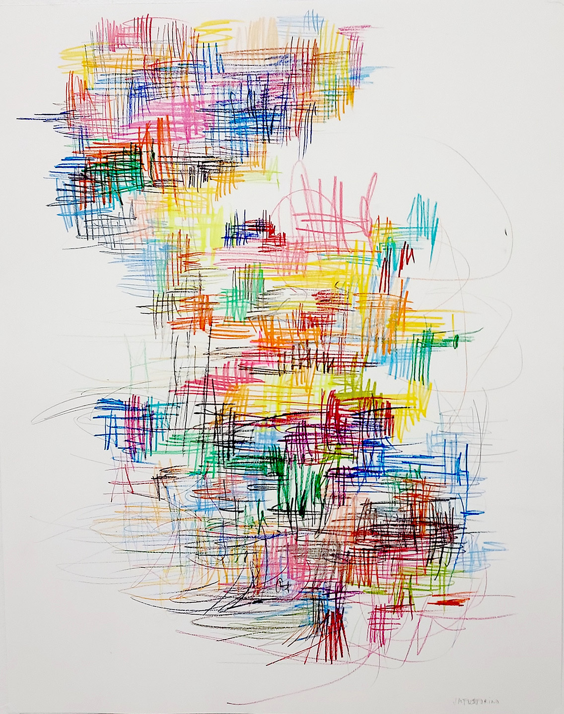 Abstract image by artist, James Pustorino