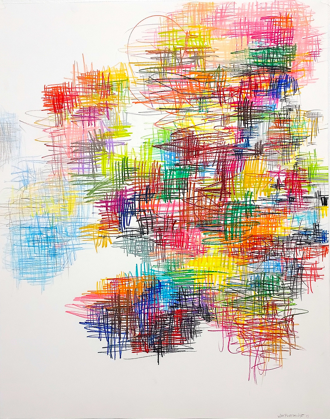 Abstract image by artist, James Pustorino