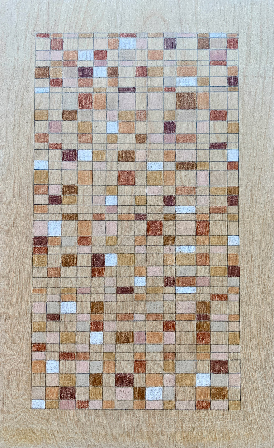 Abstract grid image by artist, Jennifer Lord Rhodes