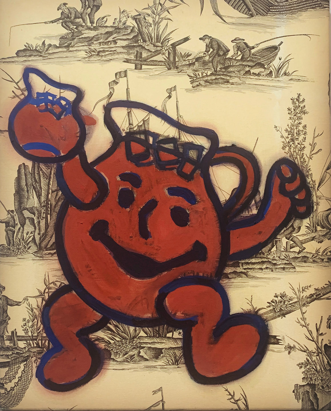 Kool Aid image by artist, Stephen Lewis