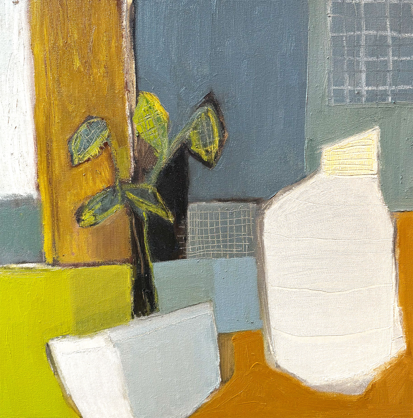 Abstract still life painting