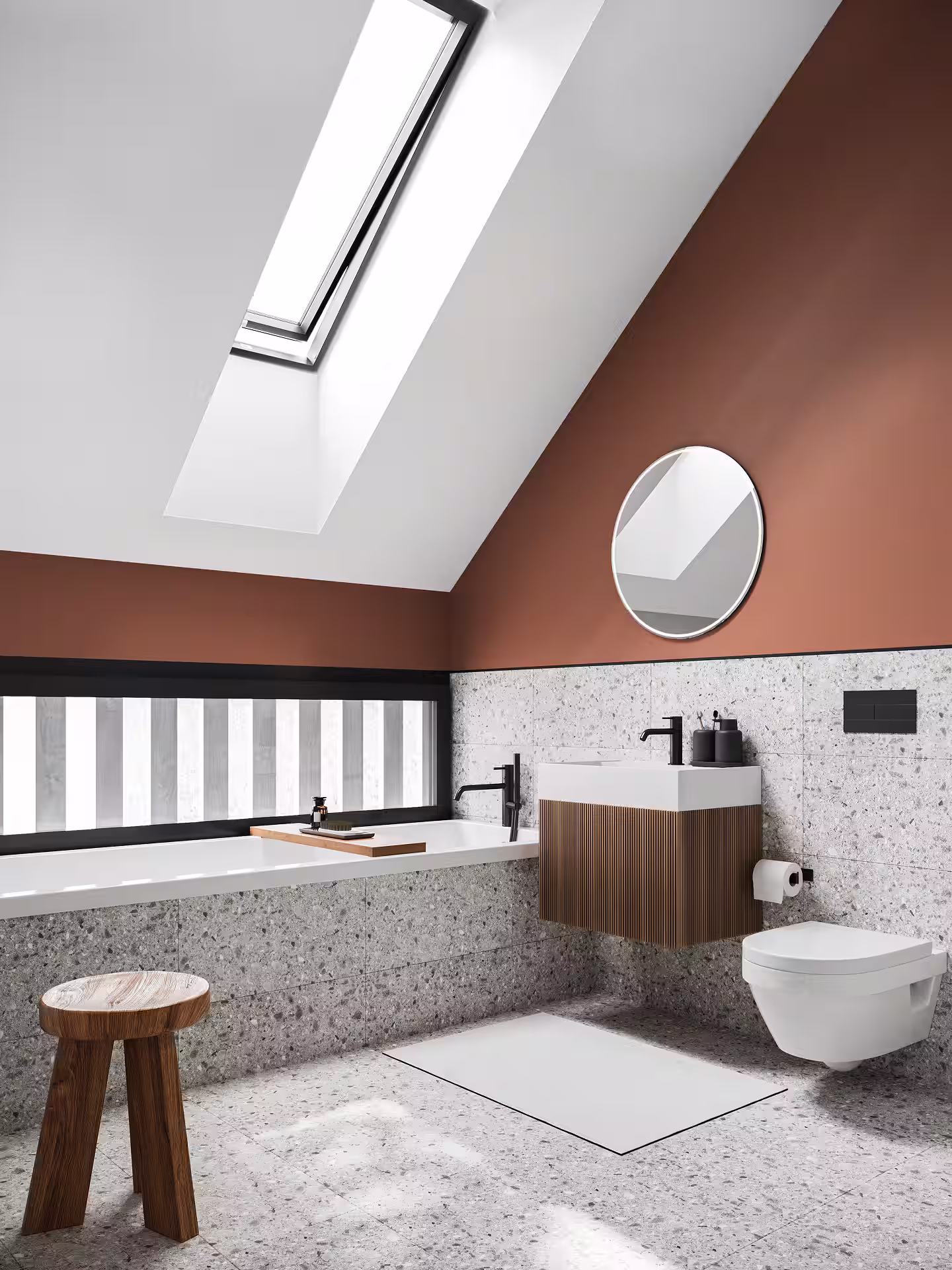 bathroom twin house modern interior design