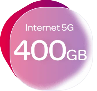 Imagen Plan 400GB Internet Hogar 5G