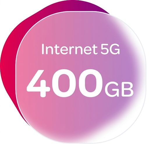 Imagen Plan 400GB Internet Hogar 5G