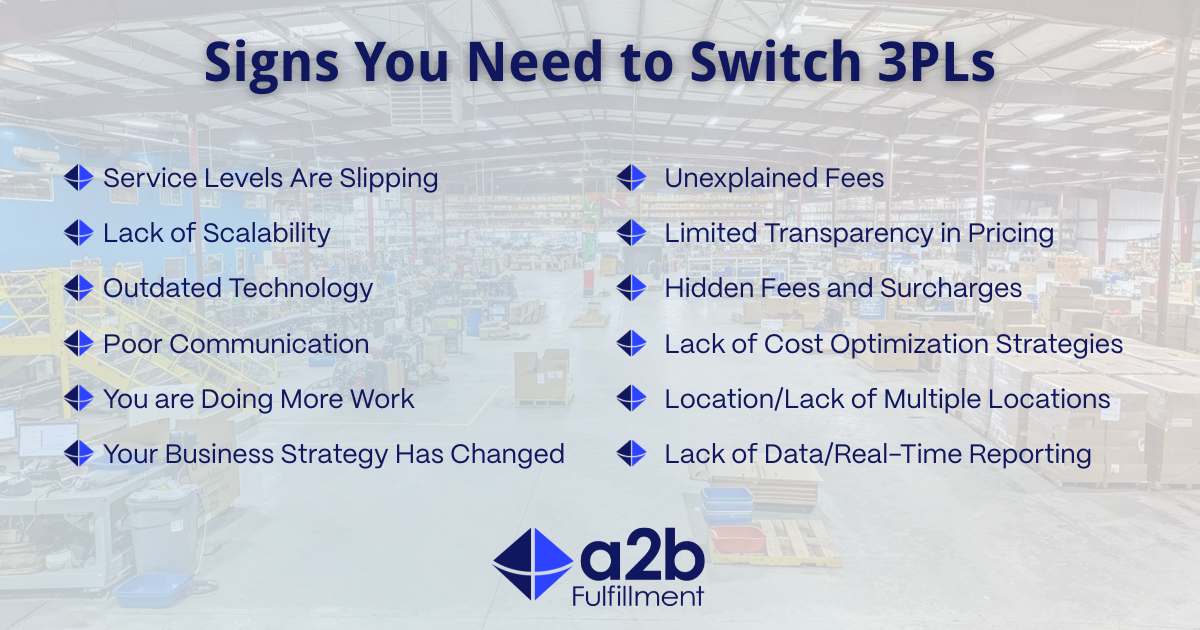 a2b's top signs to switch 3pls