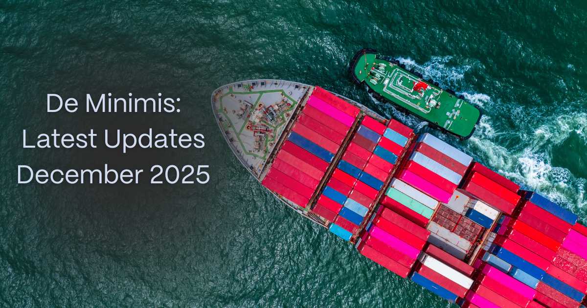 Title: De Minimis: Insights on Taxes and Impacts - a2b Fulfillment