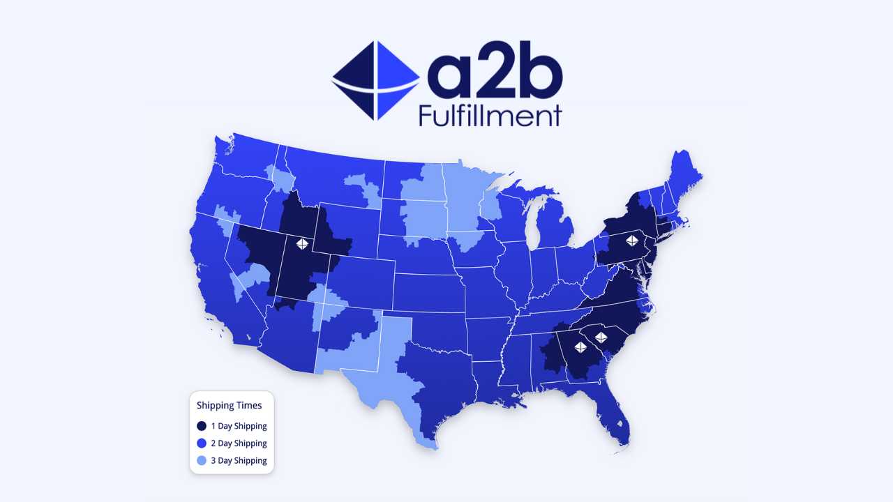 Selecting Your Fulfillment Location | a2b Fulfillment