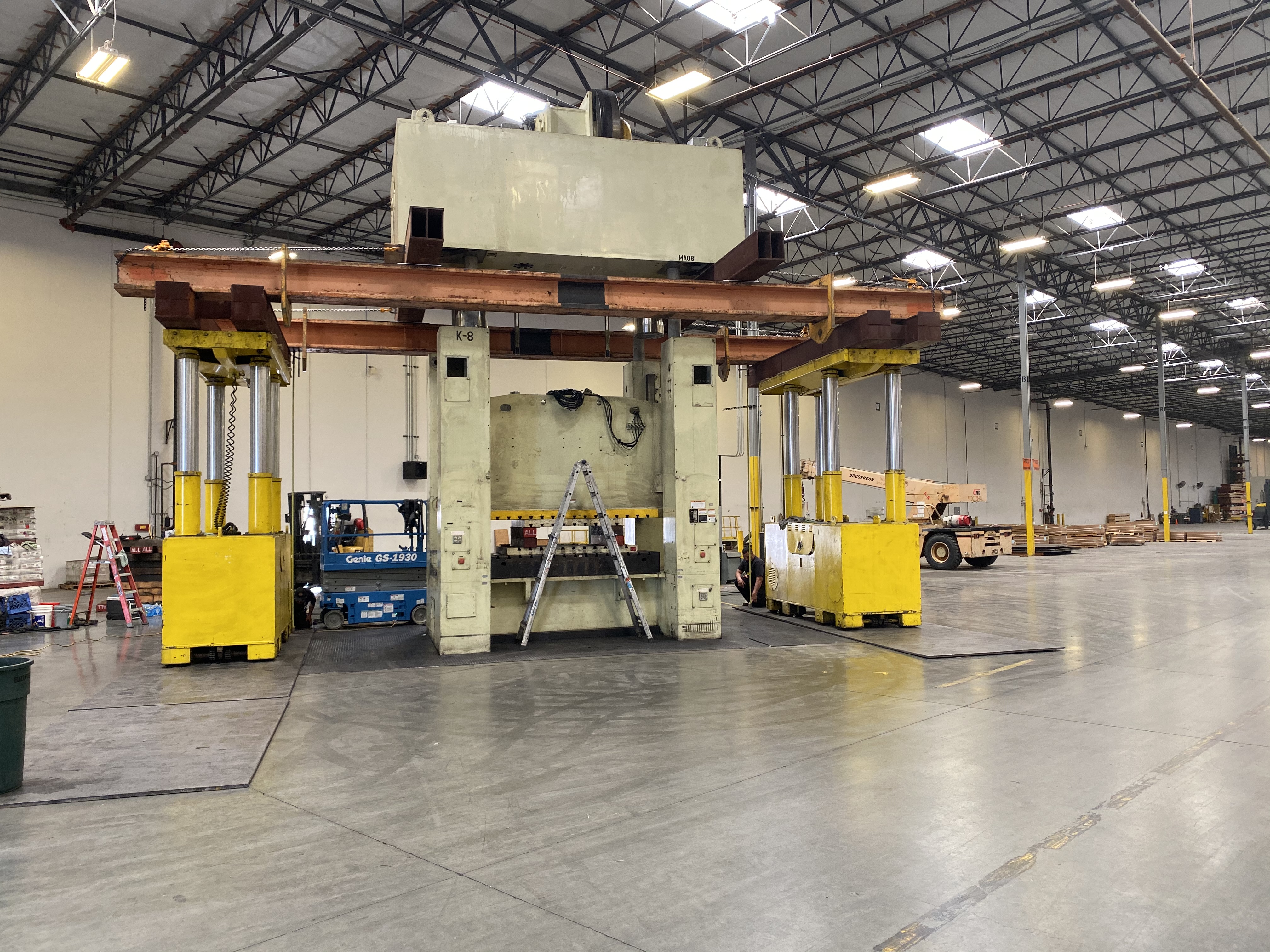 Clean room equipment in a clean room solution.