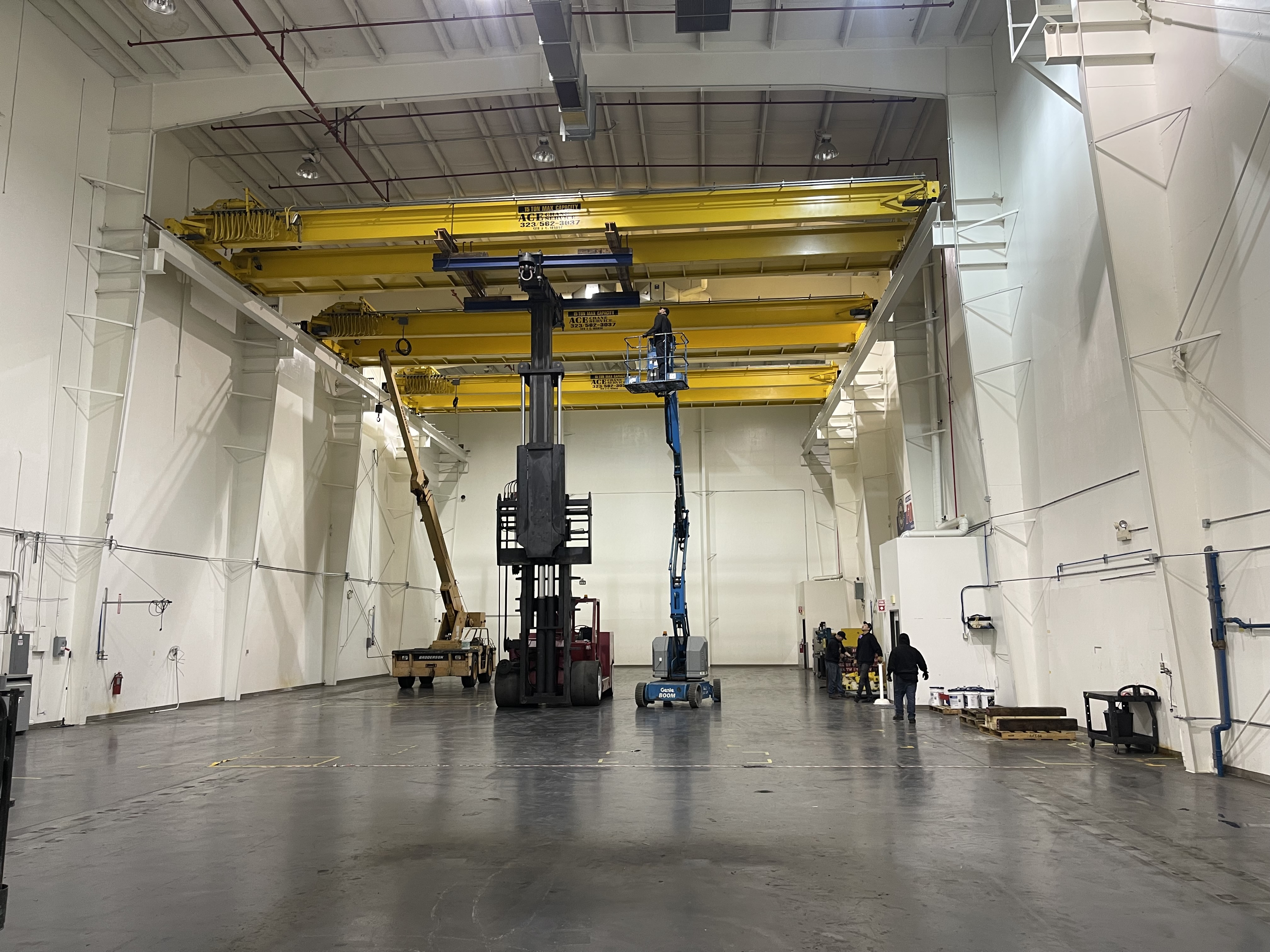 Clean room equipment in a clean room solution.