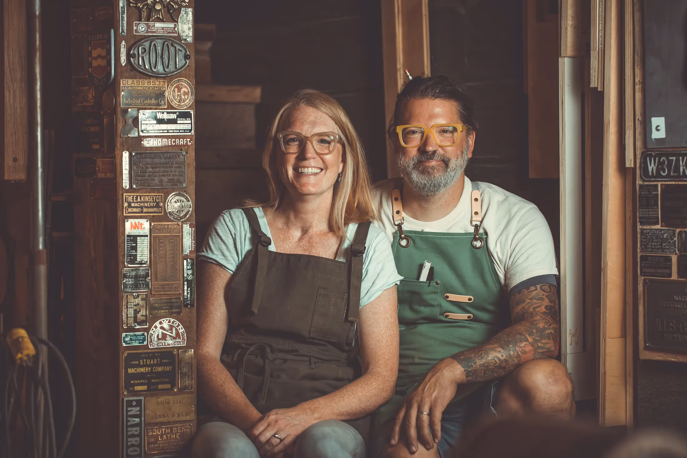 Portrait of the Fort Pitt Trading Company owners