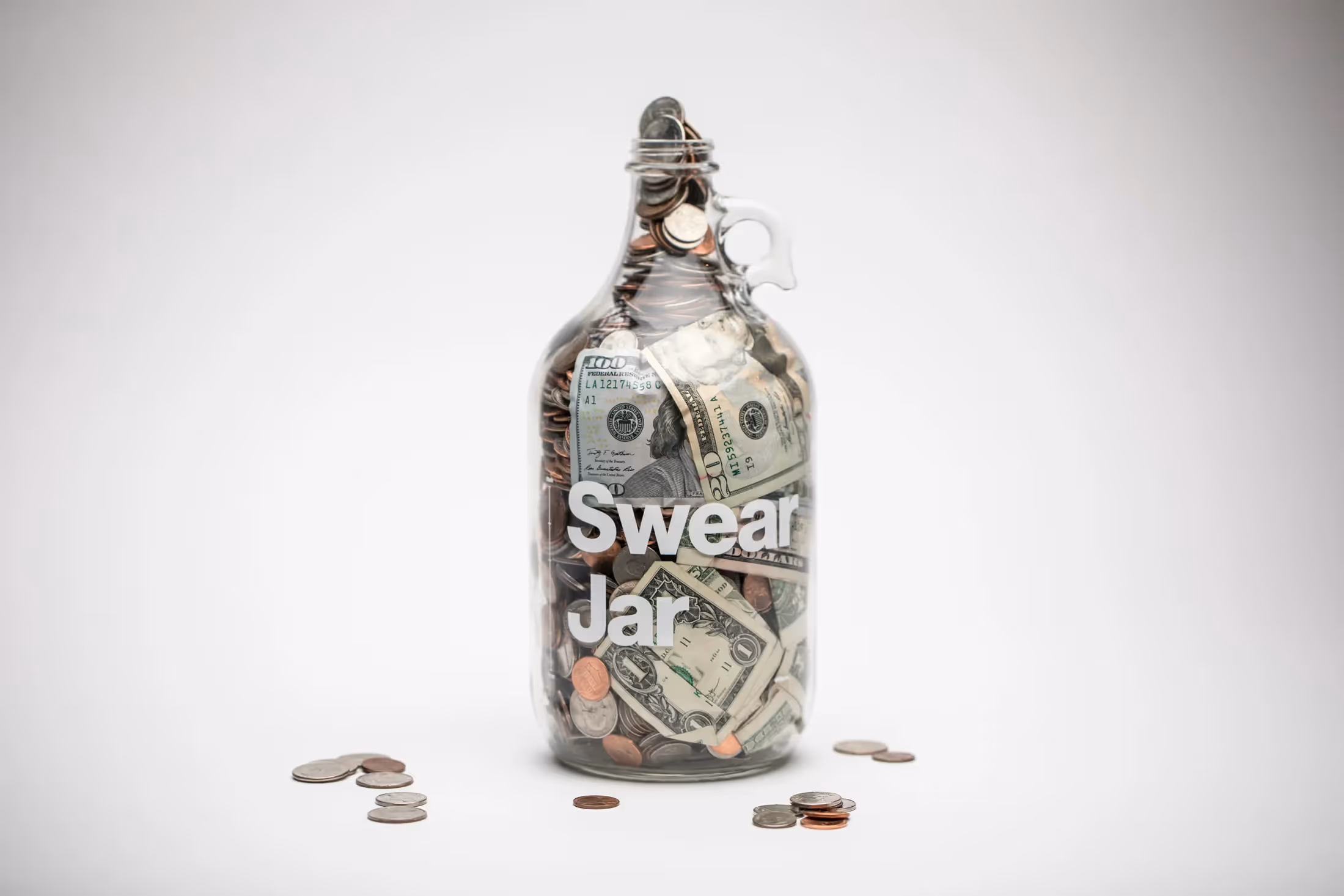 Product shot of the Swear Jar designed by GFDA