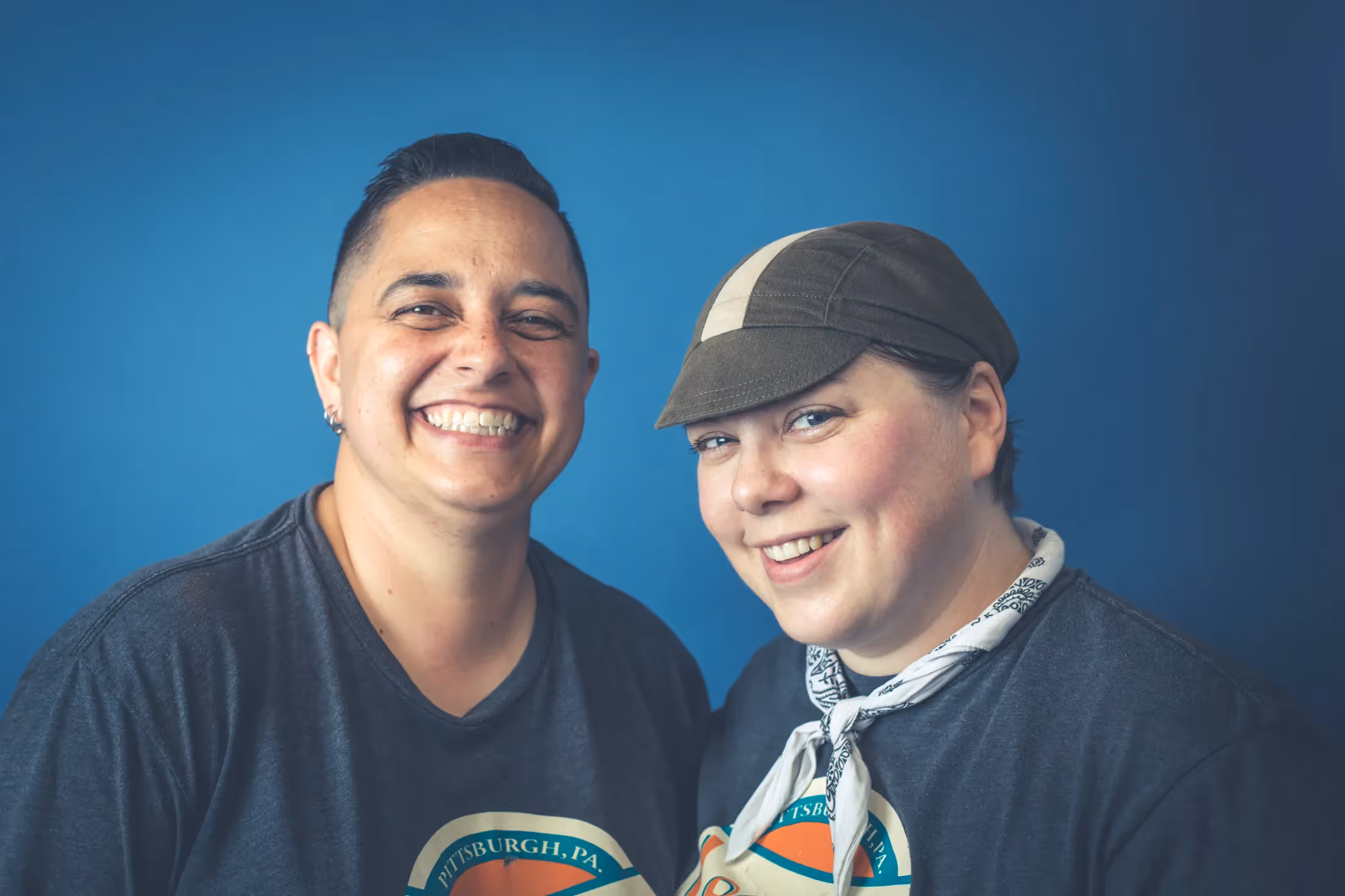 Portrait of the Leona's Ice Cream owners