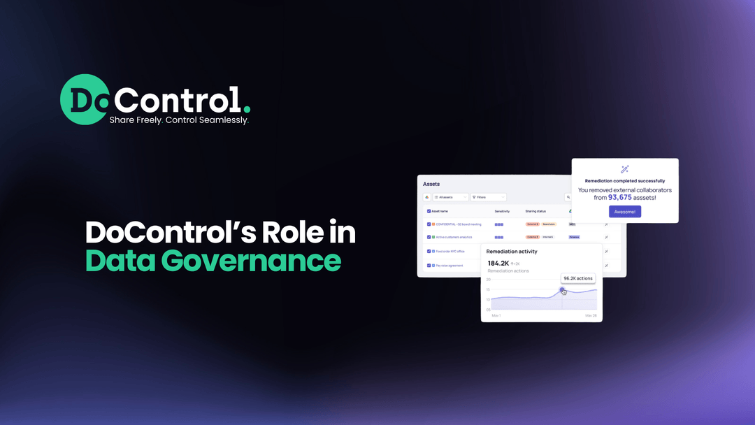 DoControl’s Role in Data Governance