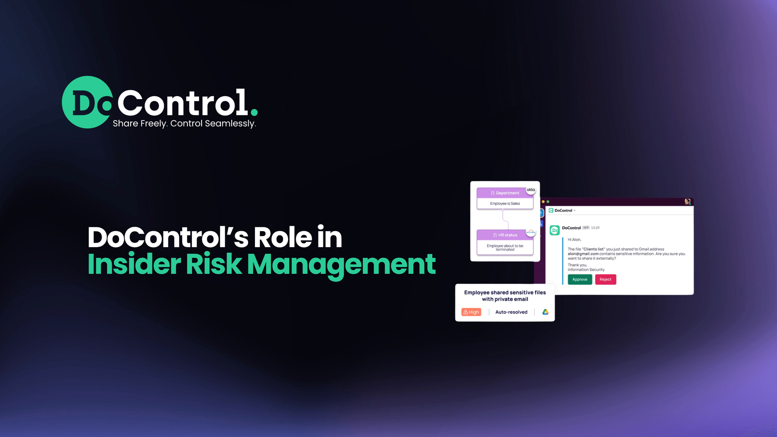 DoControl's Role in Insider Risk Managament