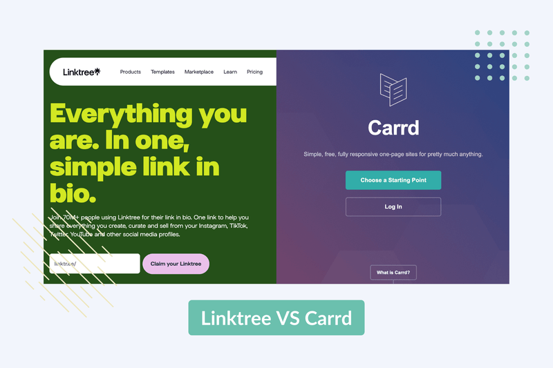 Linktree vs Carrd: Which One Should You Choose?