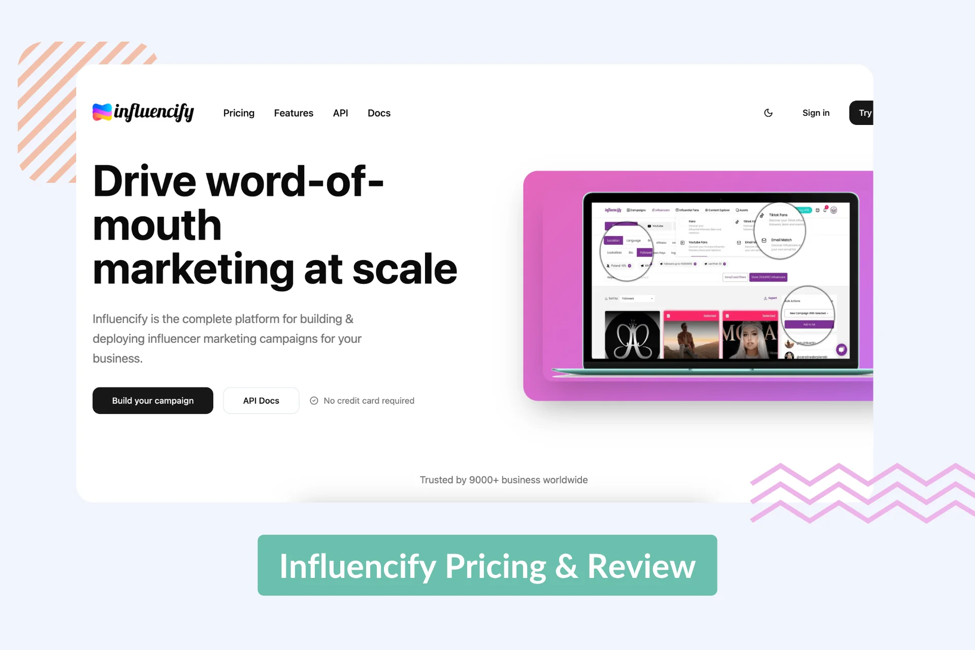 Influencify Pricing & Review
