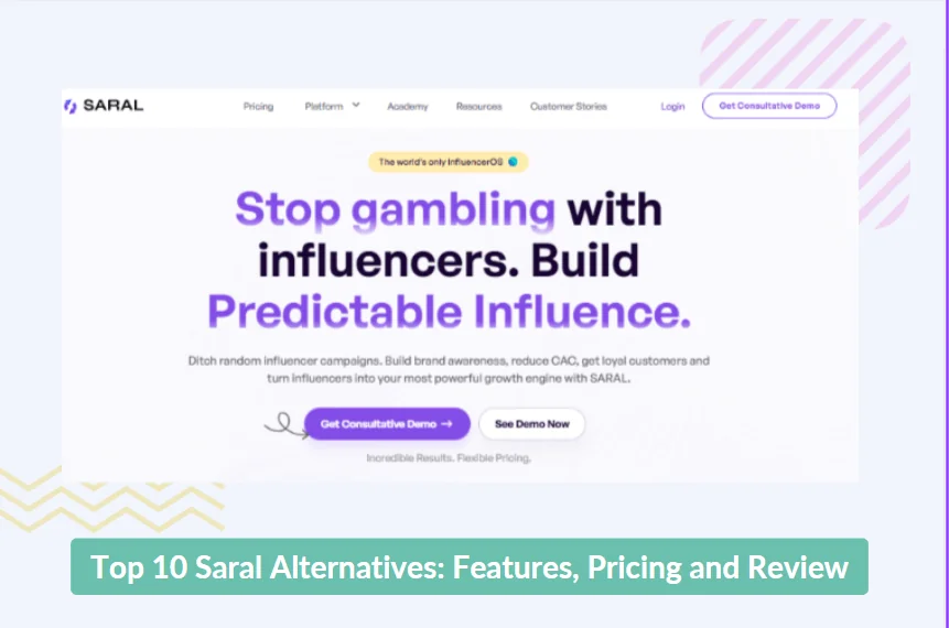 Top 10 GetSaral Alternatives: Features, Pricing and Review