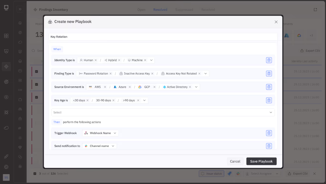 Non-Human Identity Security Management Framework