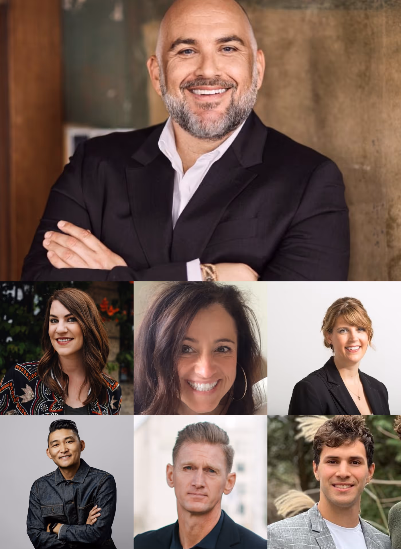 group collage of the team from The Dauphinee Group