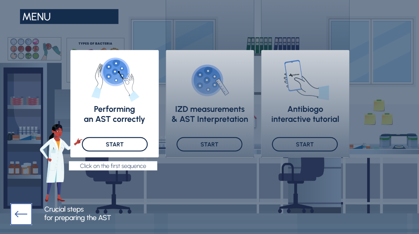 Learn with Antibiogo: a training pathway to strengthen laboratory skills