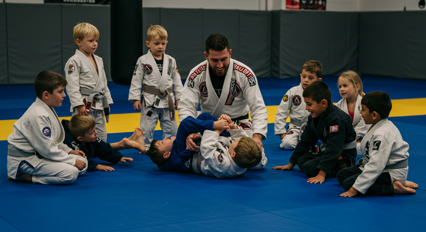 Kids Brazilian Jiu Jitsu in Downers Grove