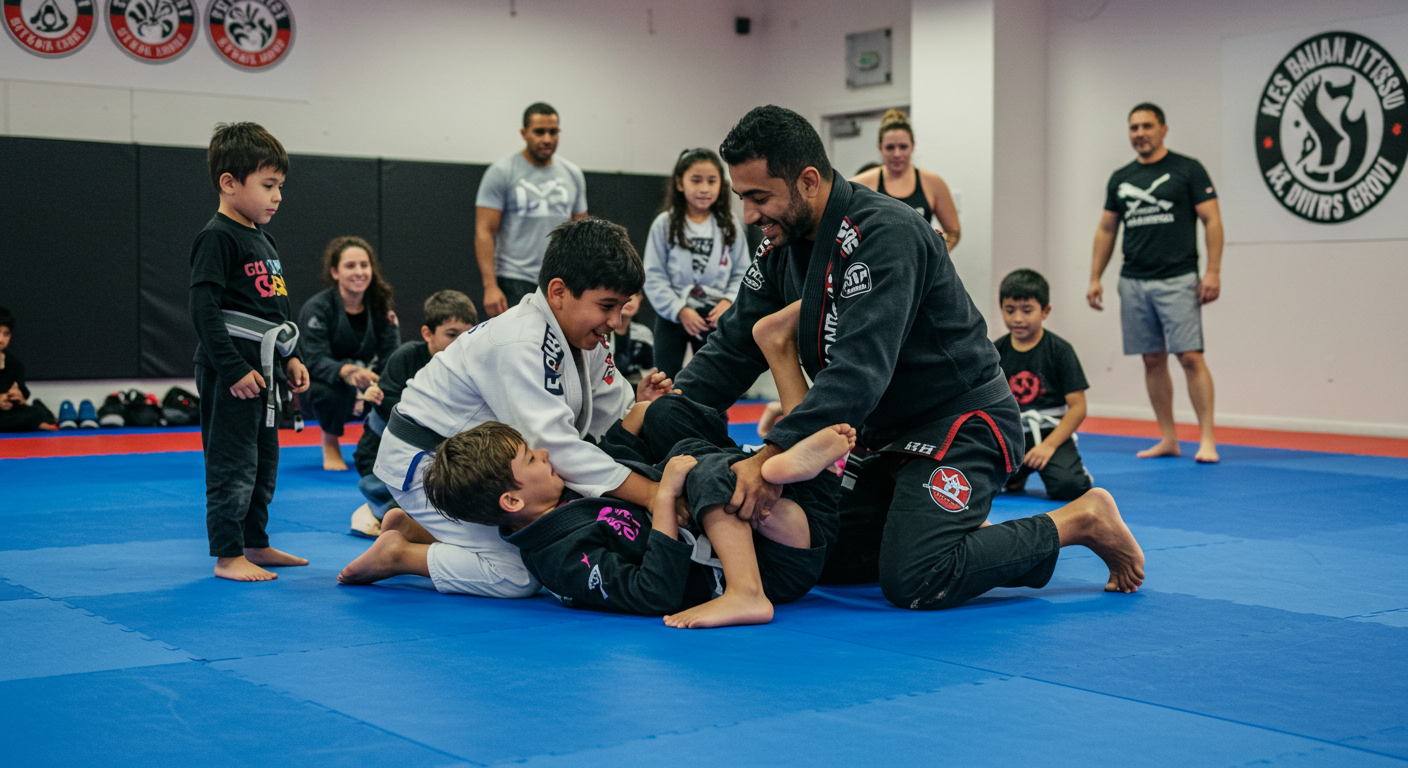 Kids Brazilian Jiu Jitsu in Downers Grove