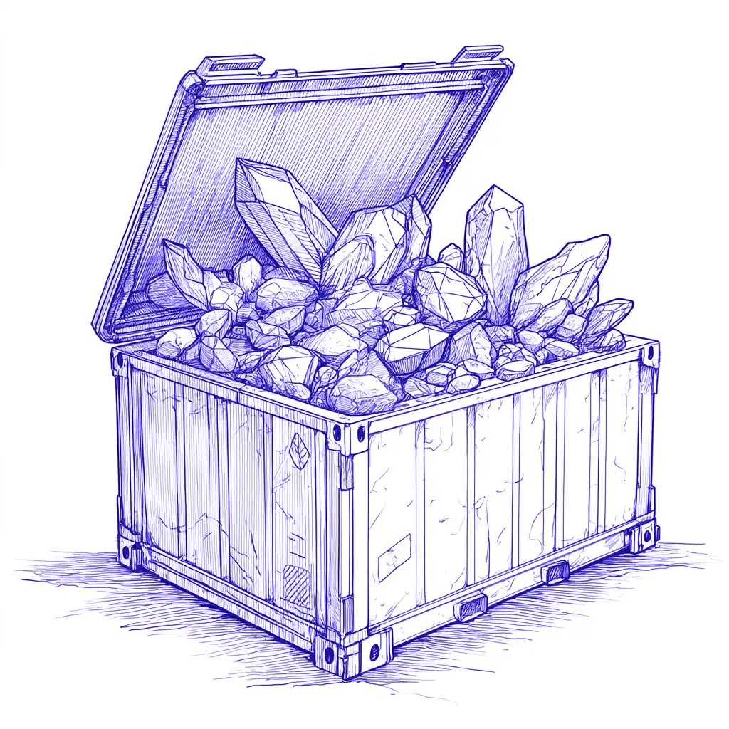 Treasure chest filled with valuable gems representing adequate Google Ads budget needed for Melbourne businesses to collect meaningful data