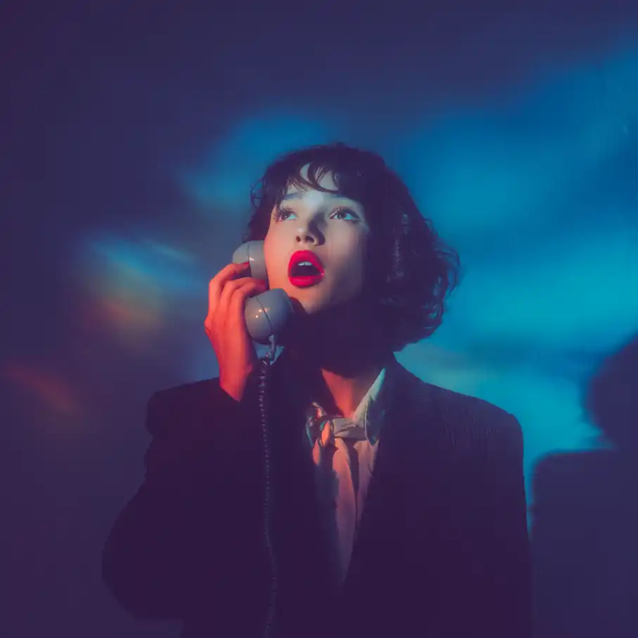 Brochure design element representing IT support and maintenance for Melbourne businesses with modern creative styling