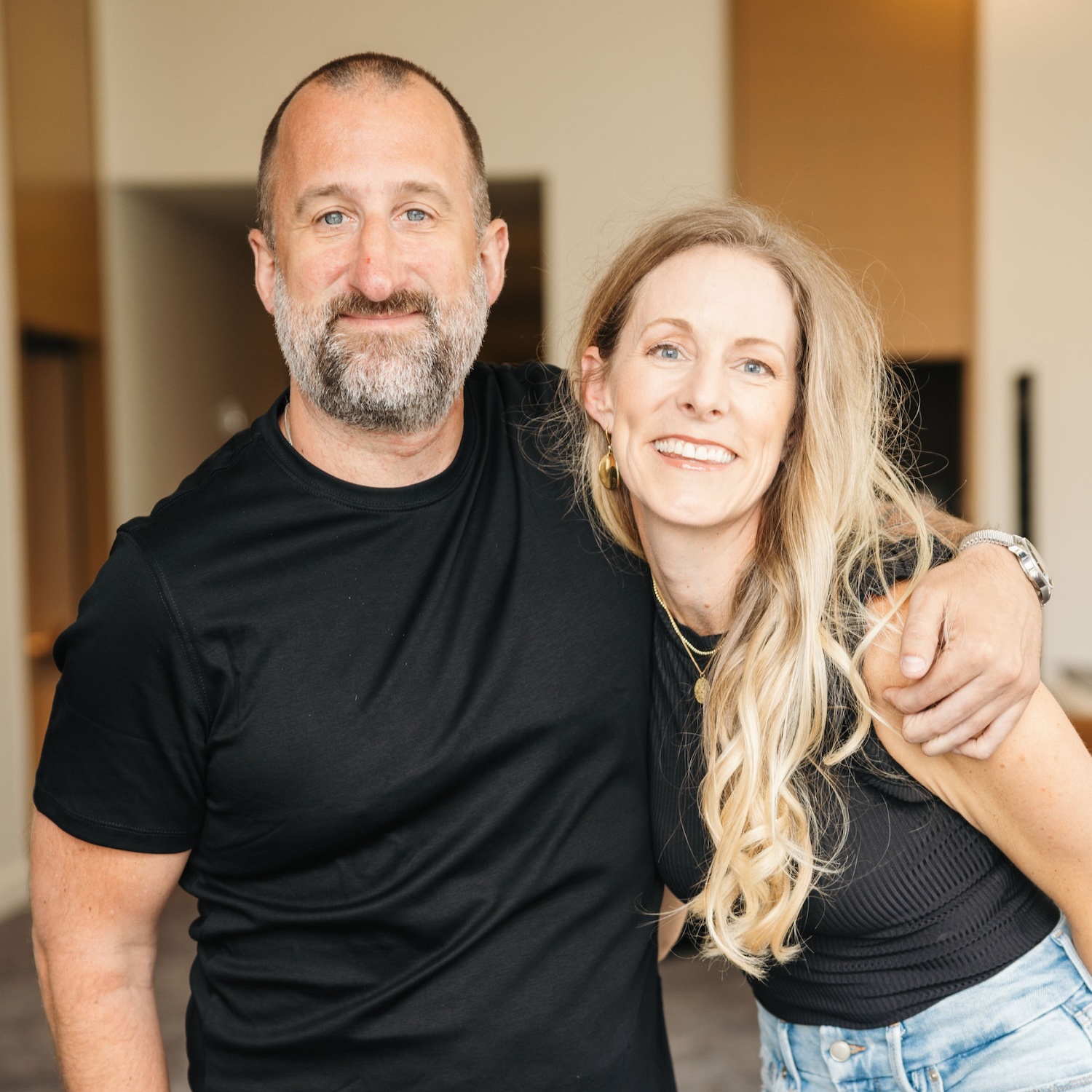 Image is of Andy Pray and Beth Cleveland 