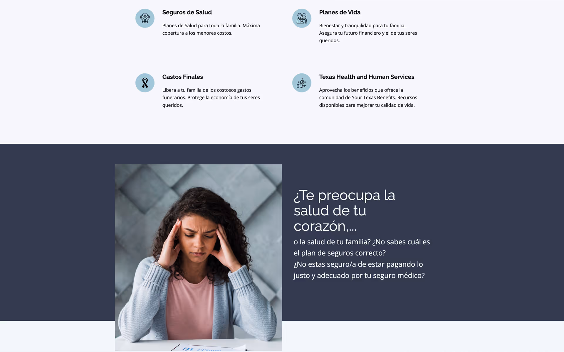 Cliente de Diseño Web: Life Asesores