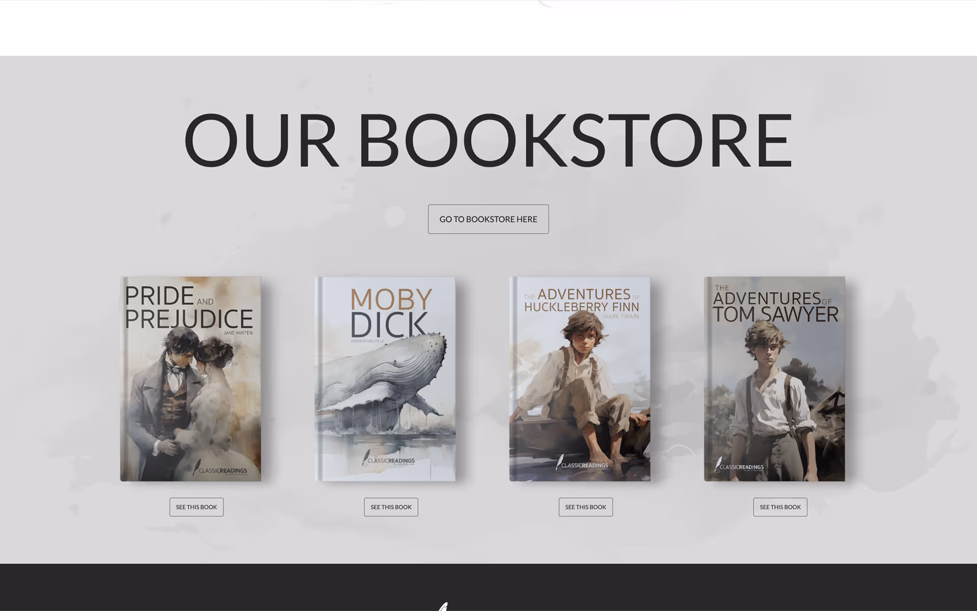 Cliente de Diseño Web: Classic Readings ORG