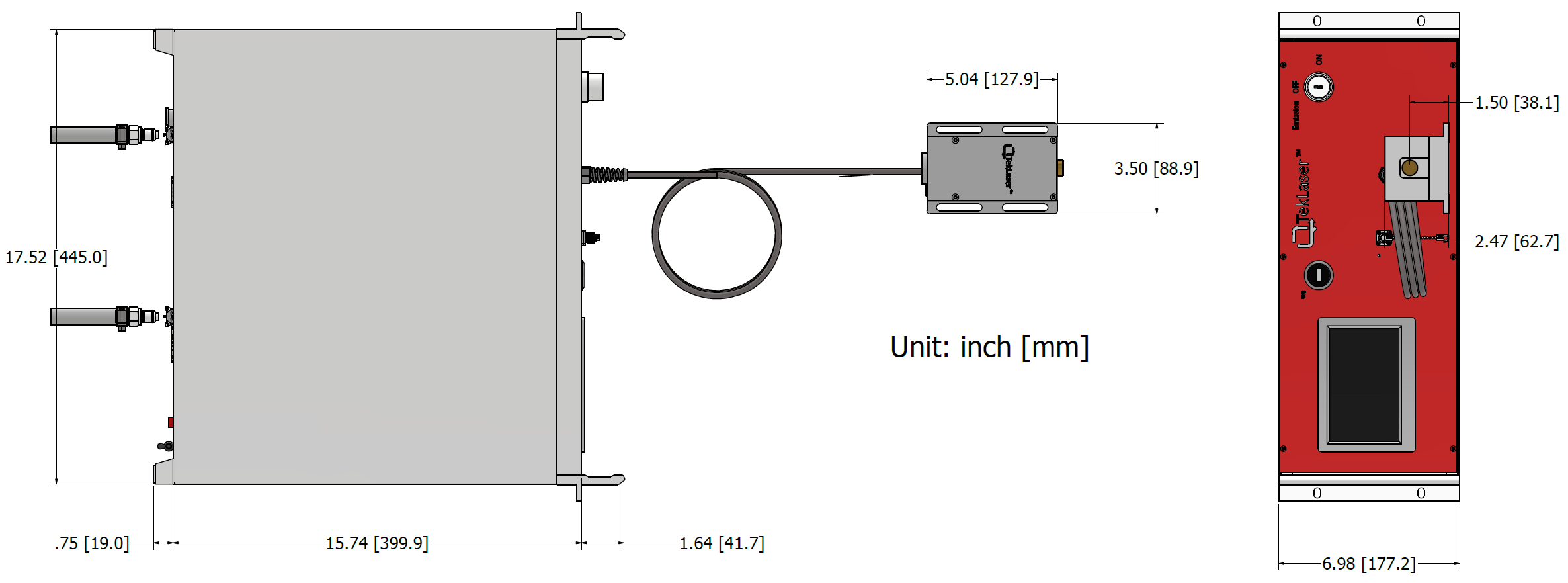 1112 nm mechanical dimensions.