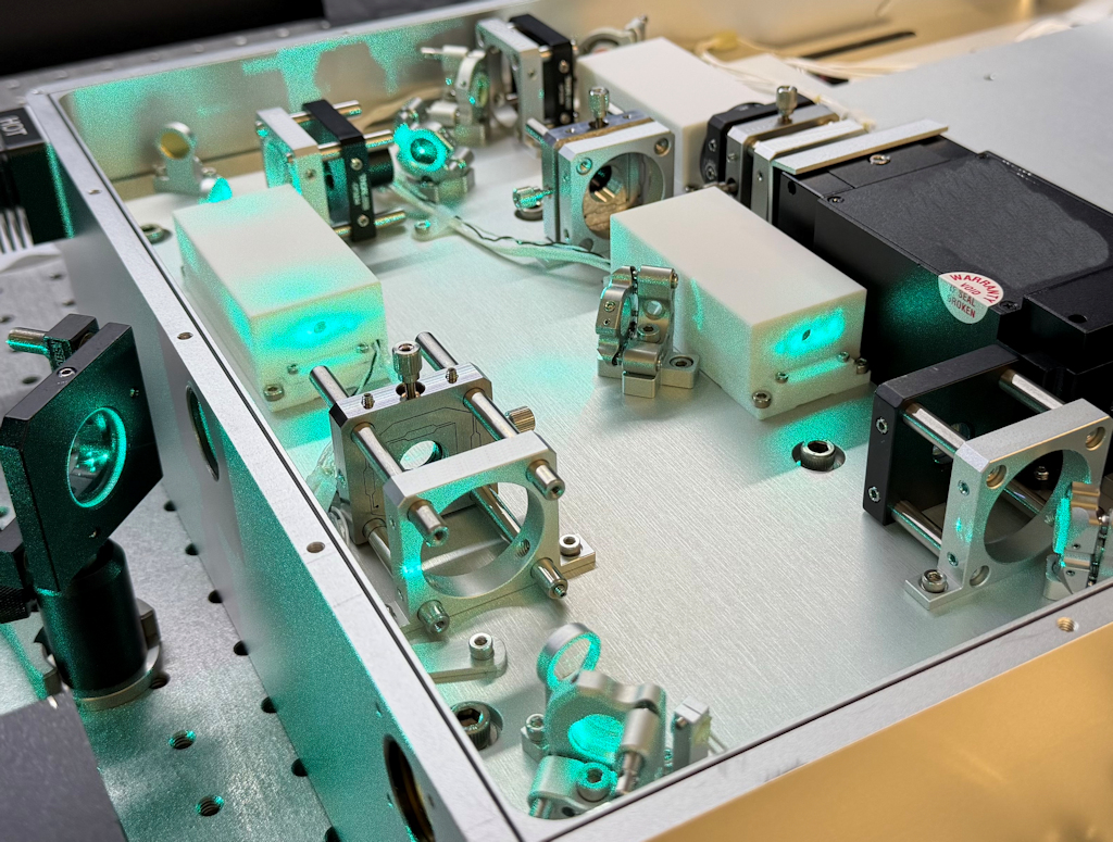 497 nm Fiber Laser
