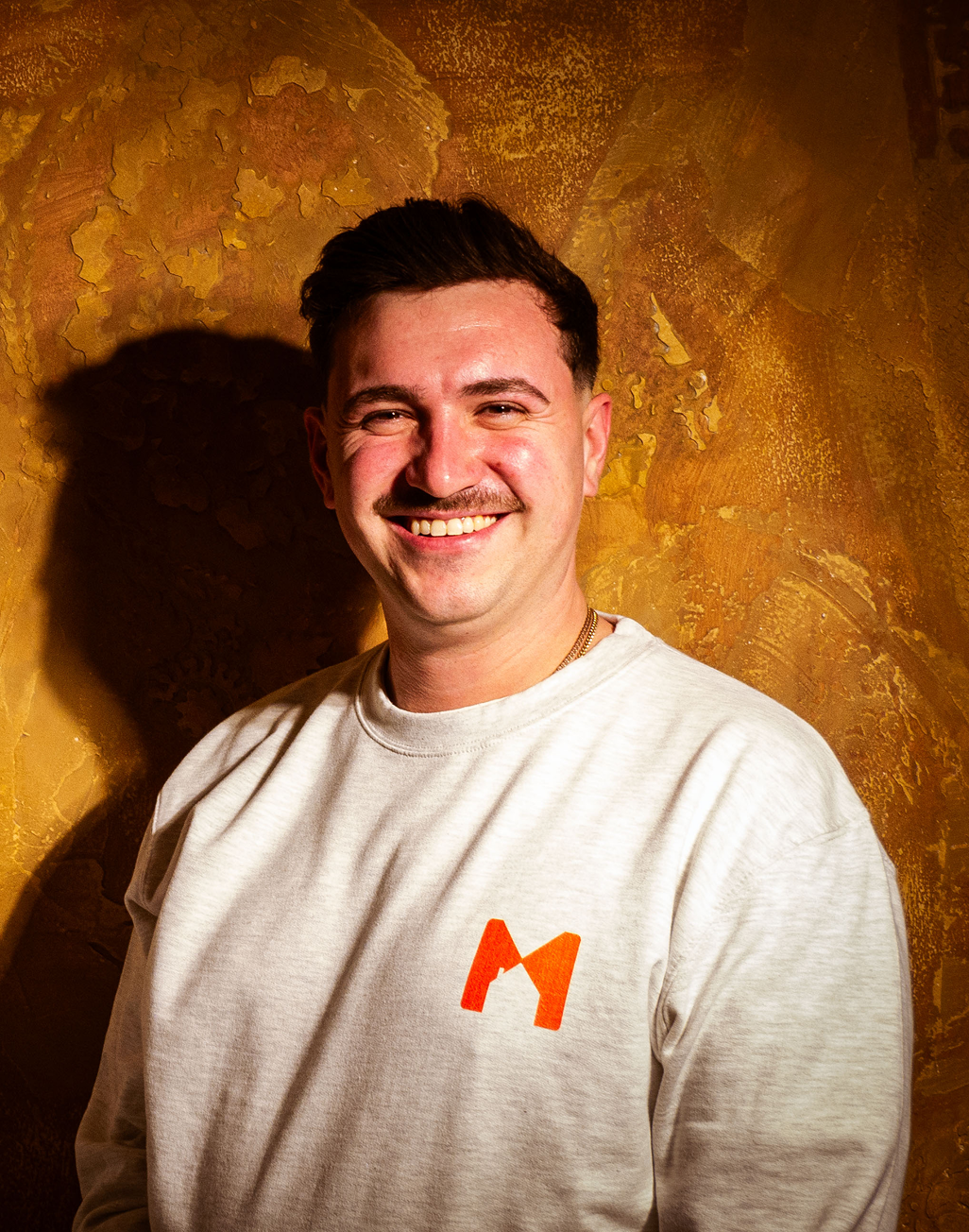 Gründer und Maler Andre Meisinger