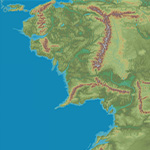 heightmap middle earth map