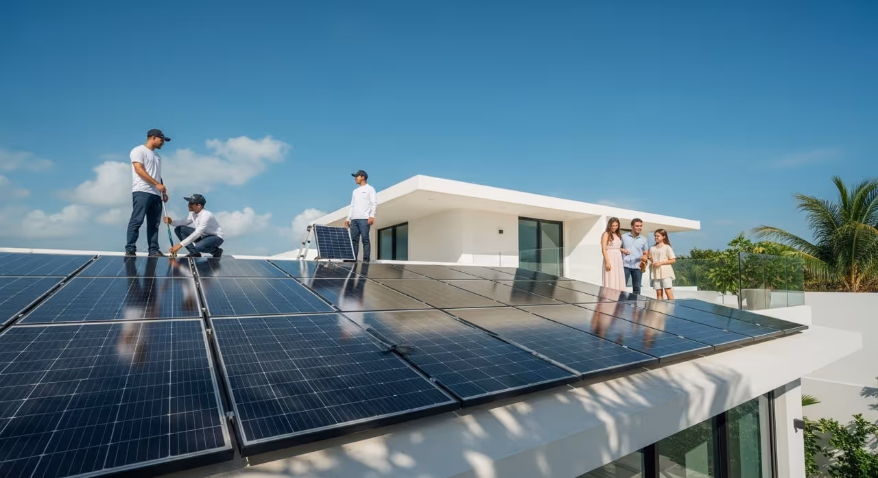¿Cuántos paneles solares son necesarios para una casa?