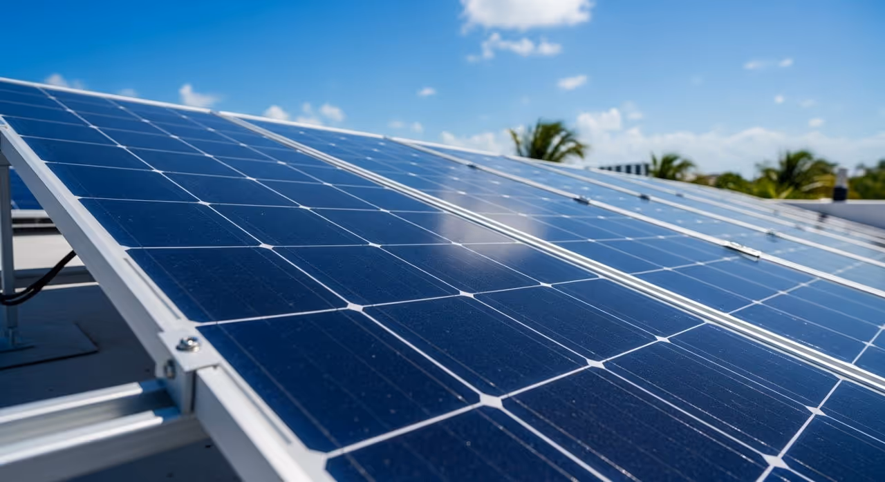 ¿Cuántos kWh produce un panel solar de 330w?