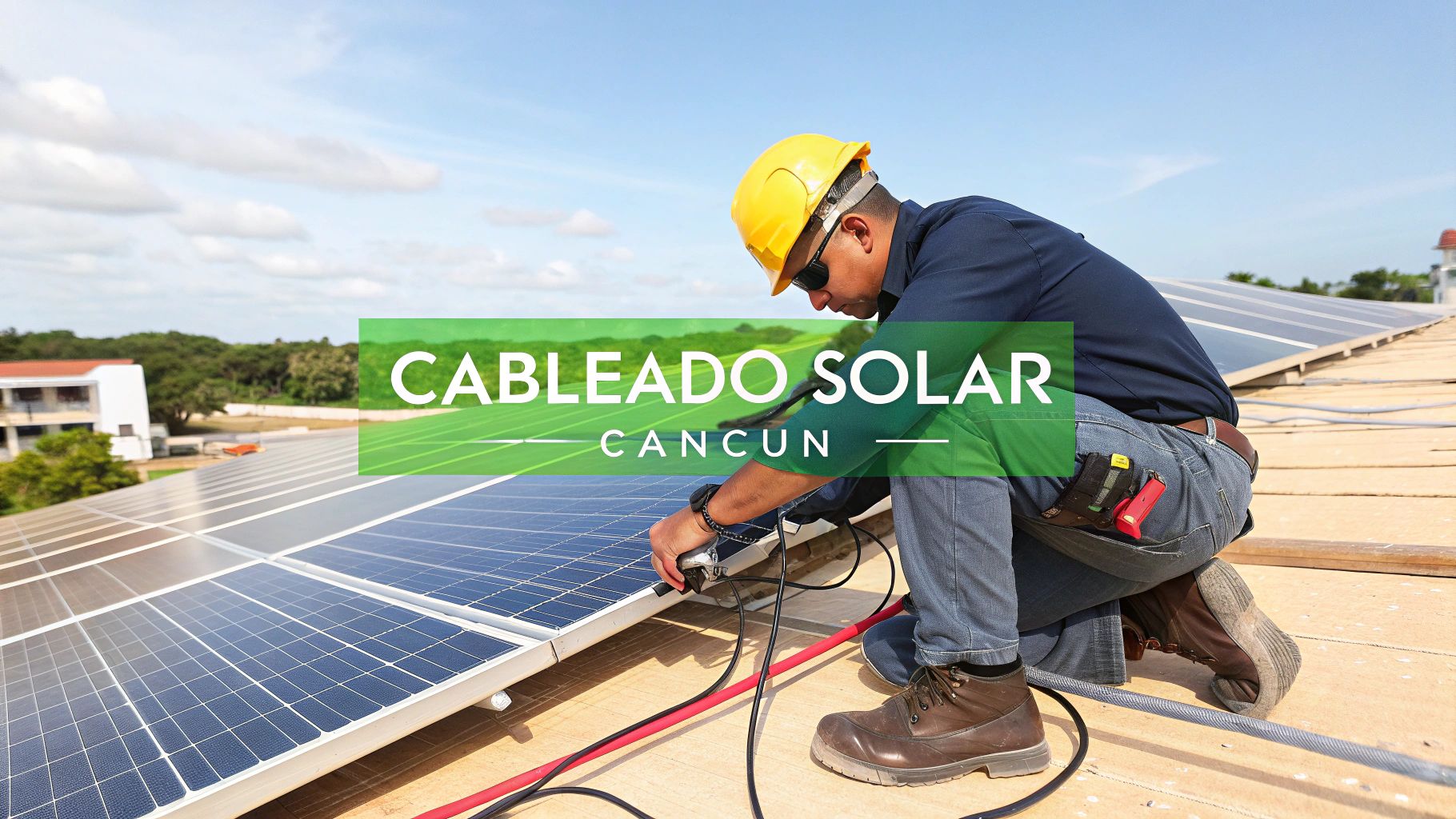 Guía completa sobre el cableado para paneles solares en Cancún
