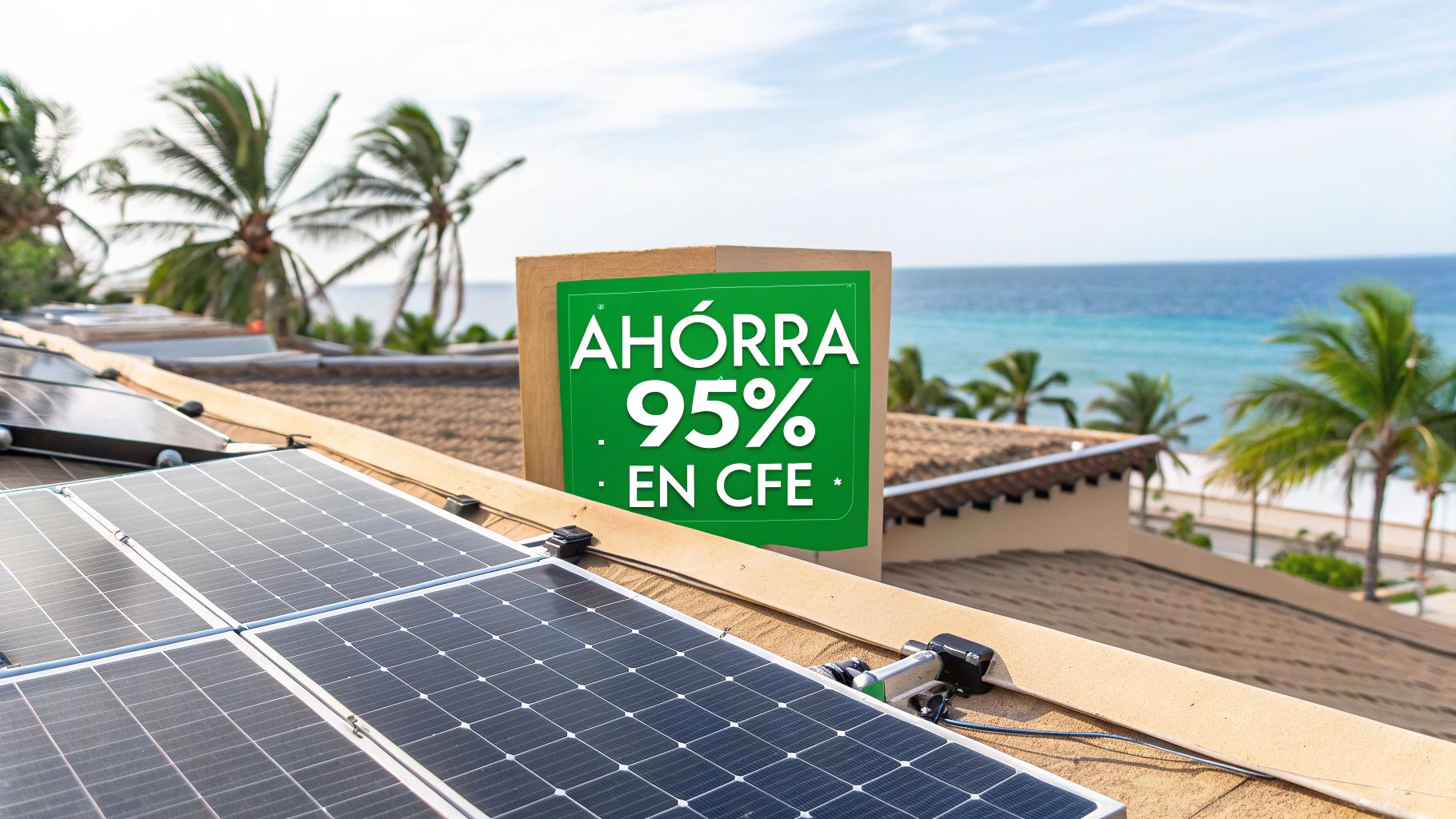 Paneles Solares en Playa del Carmen: Tu Guía para Ahorrar hasta 95% en CFE