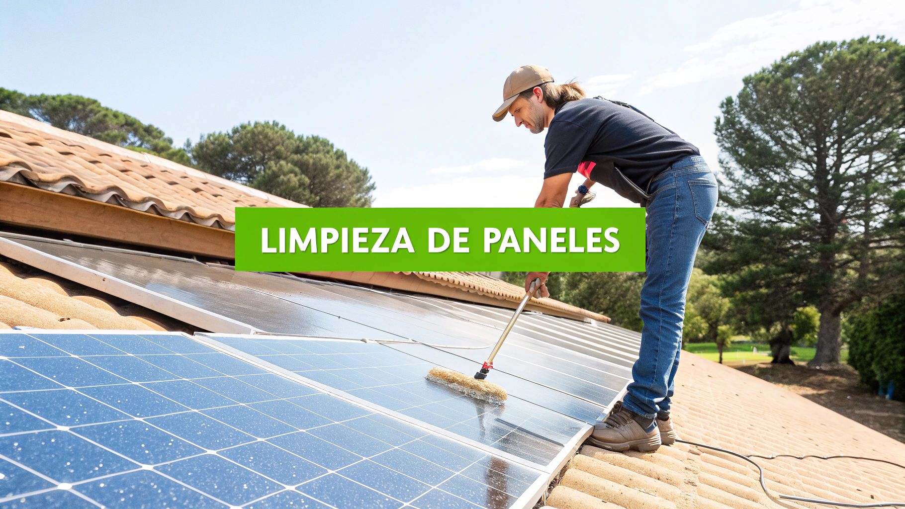 Guía de limpieza de paneles solares para tu casa en Cancún