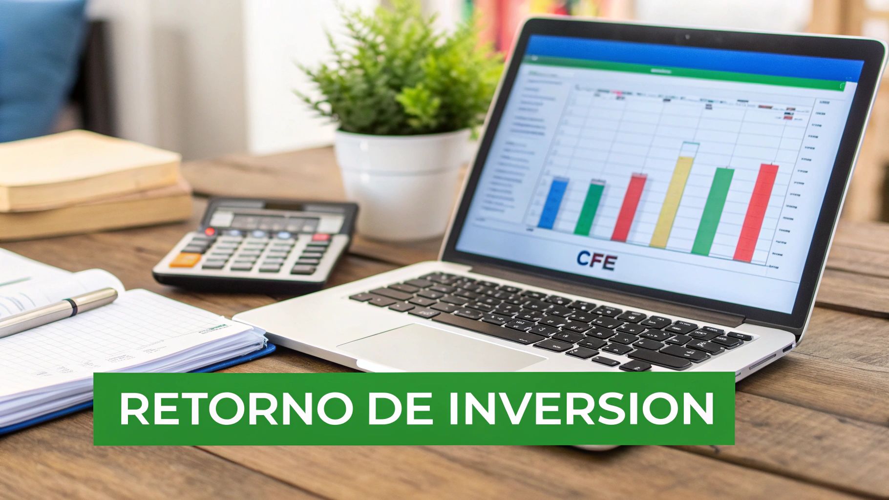 Componentes de un sistema de paneles solares sobre un plano técnico, mostrando paneles, inversor y estructuras.