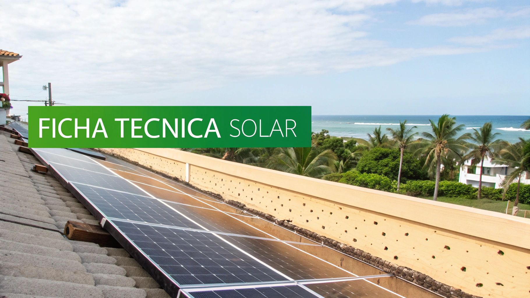 Guía Completa de la Ficha Técnica de Paneles Solares para Cancún