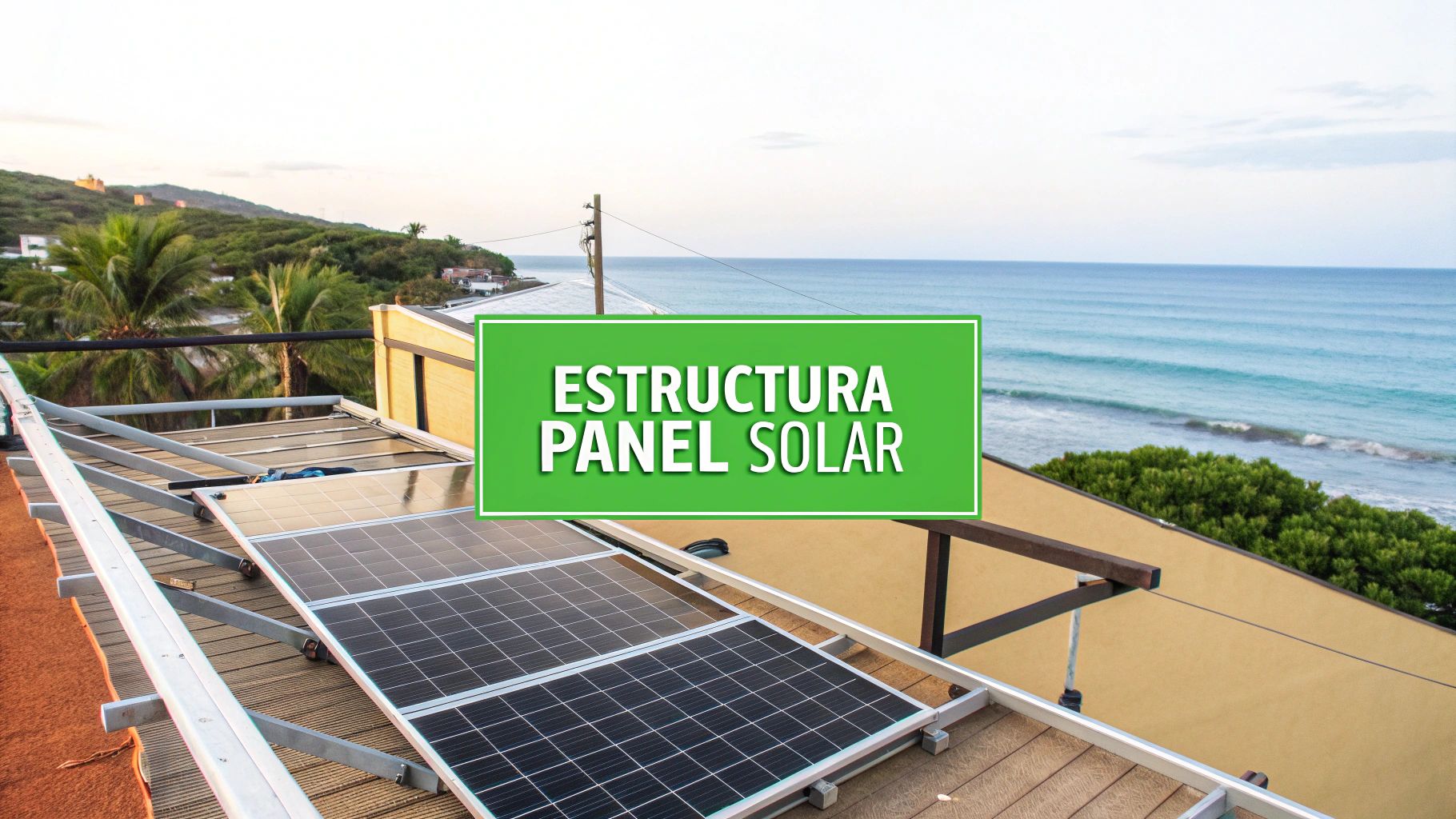 Estructura panel solar: la guía definitiva para tu instalación en Cancún