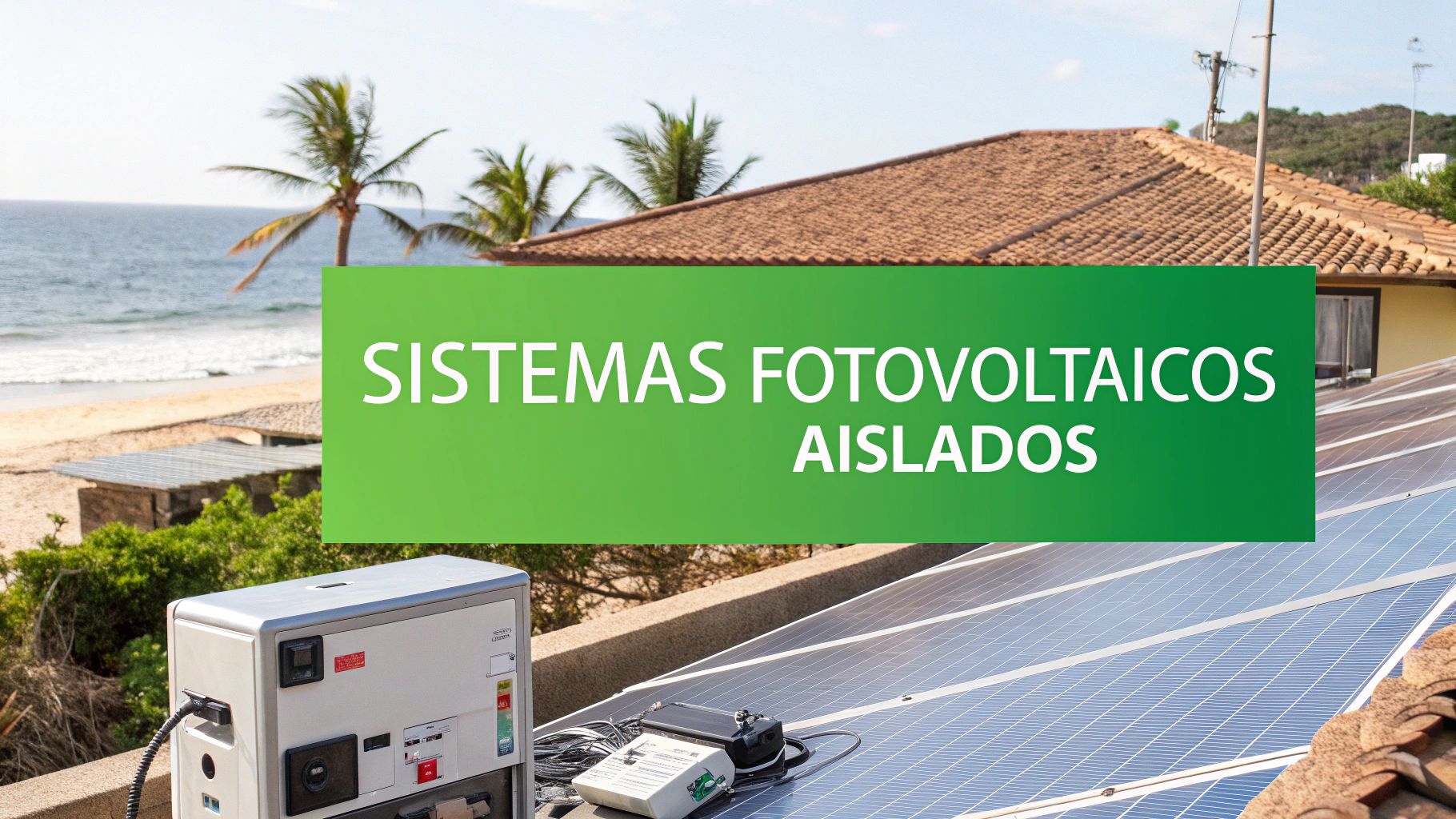 Guía completa de sistemas fotovoltaicos aislados en Cancún