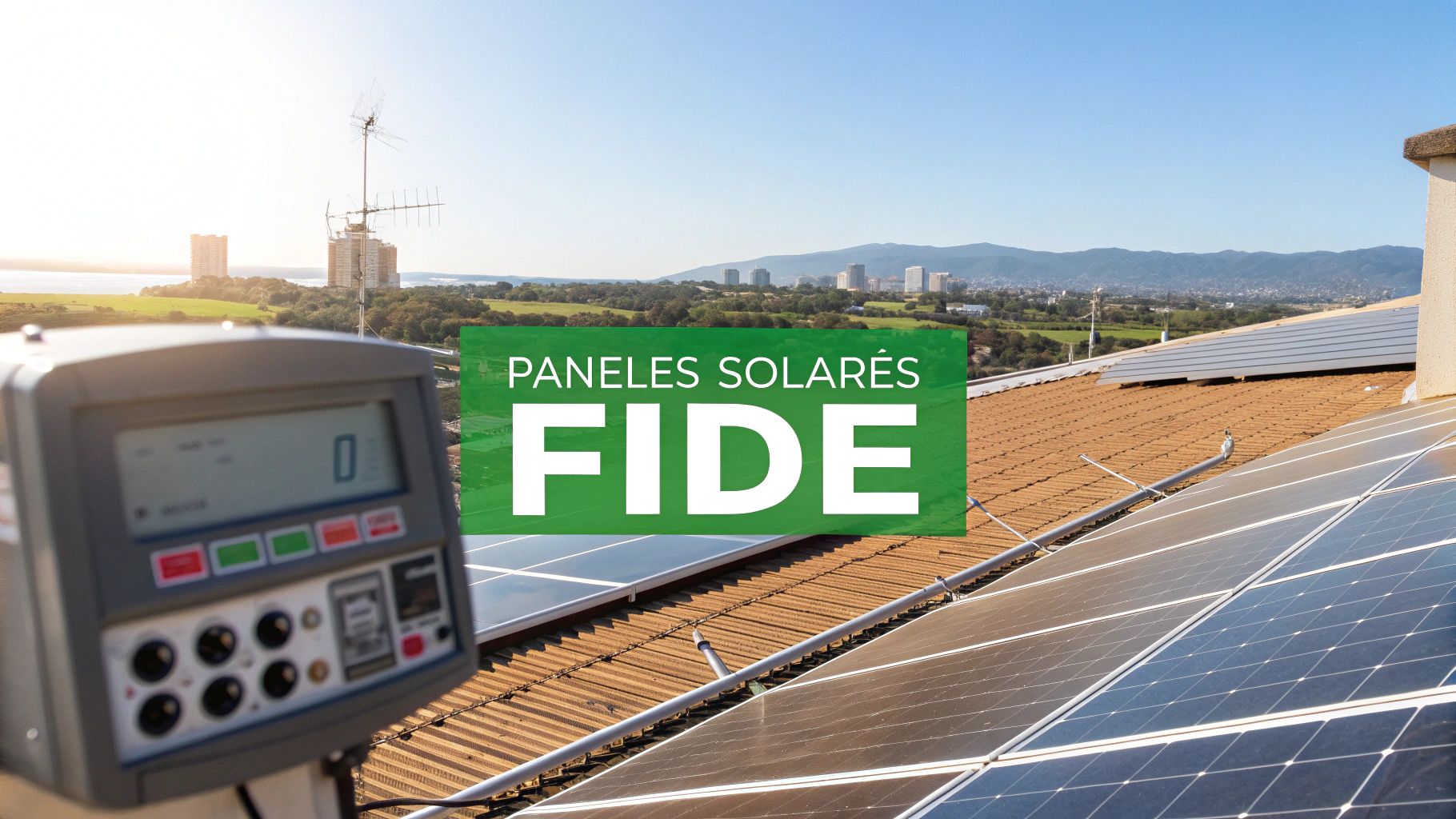 Guía sobre Paneles Solares FIDE para Ahorrar en tu Recibo CFE
