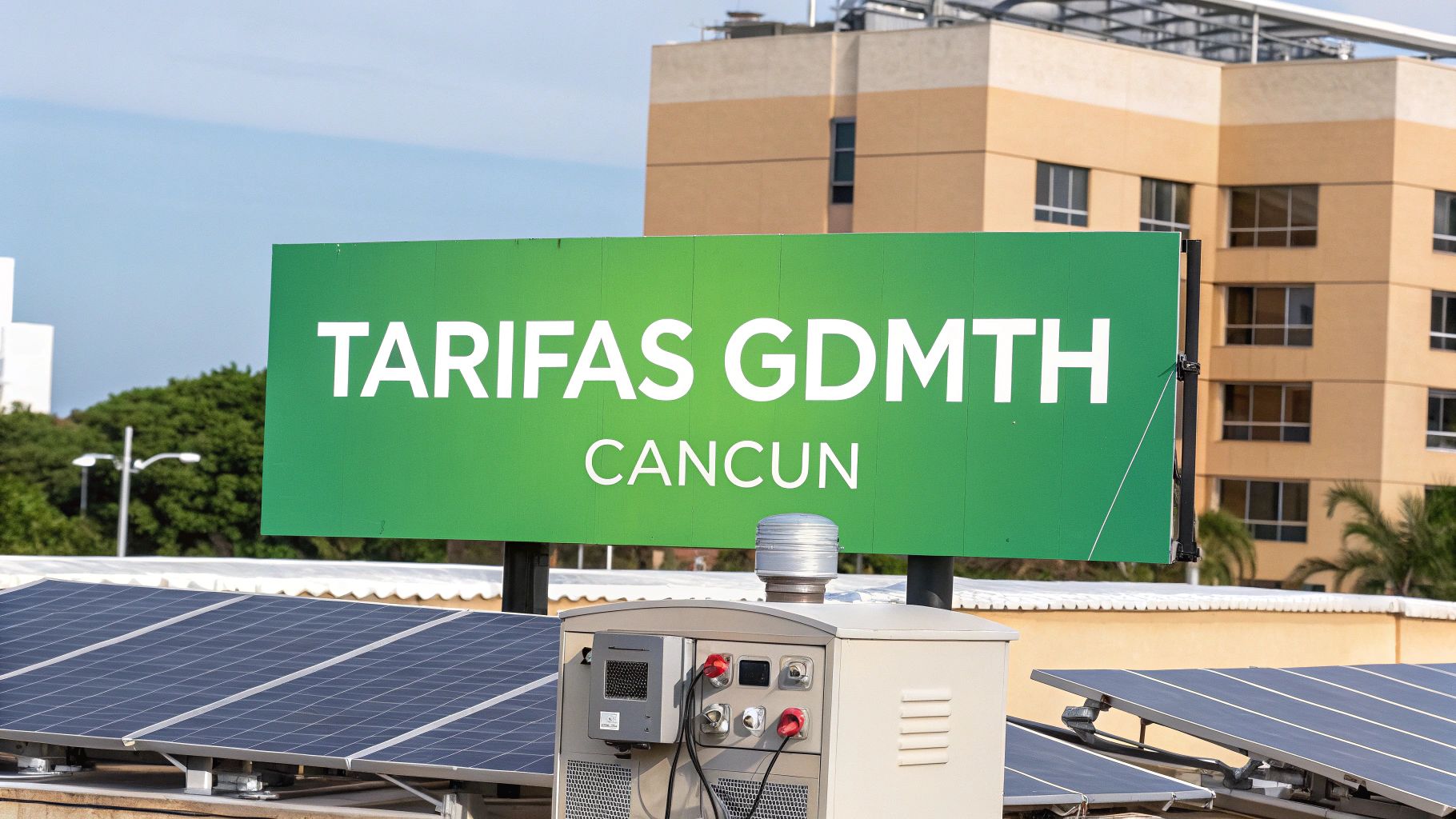 Guía definitiva sobre las tarifas CFE GDMTH y cómo reducirlas en Cancún