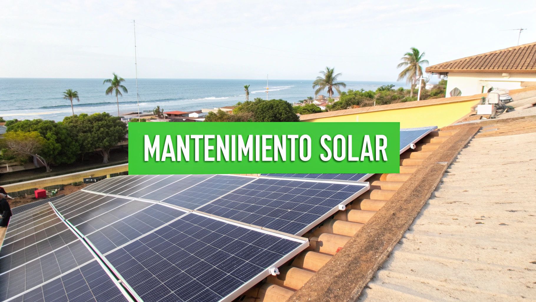 Mantenimiento de Paneles Solares en Cancún para Proteger tu Inversión