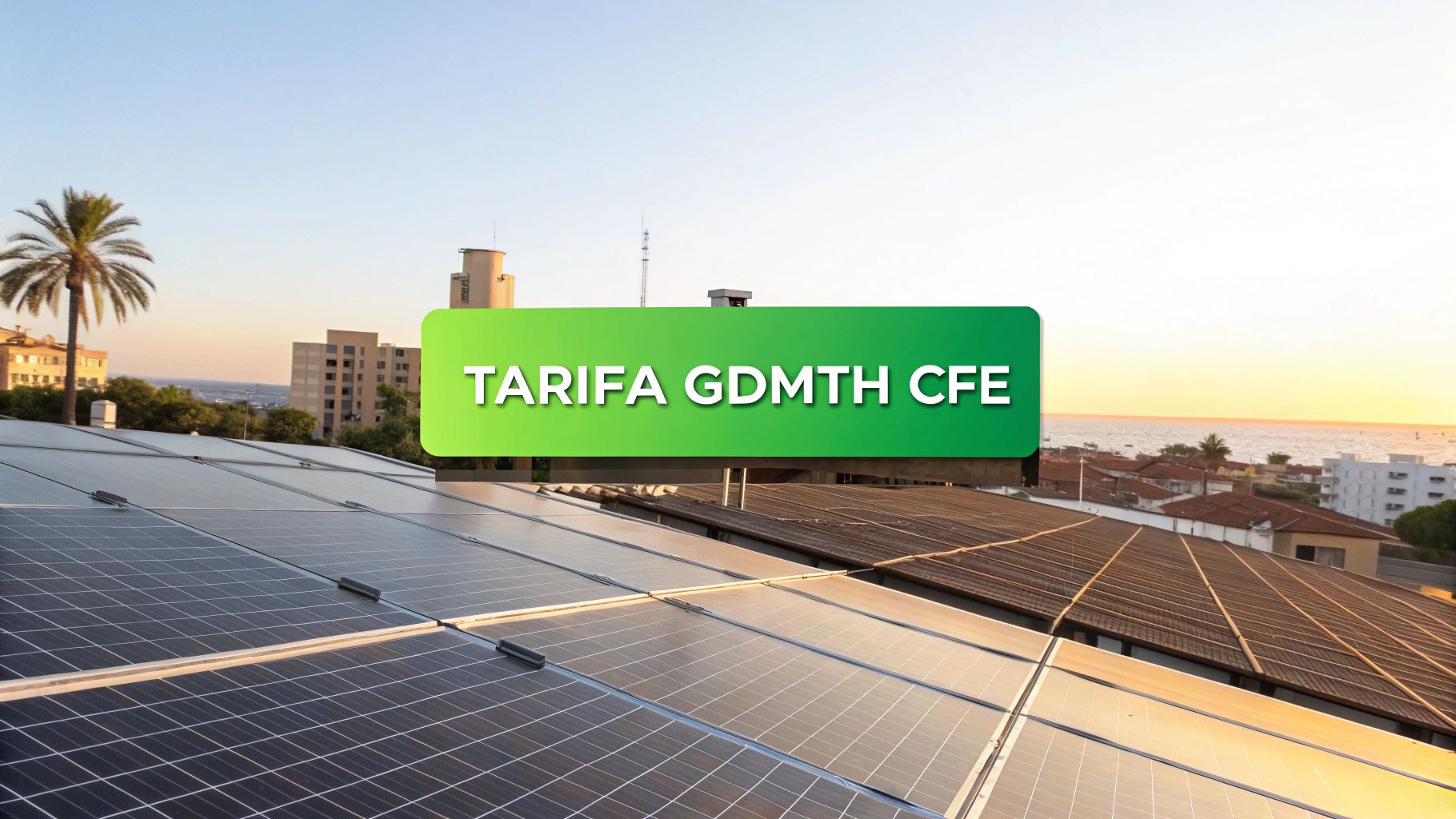 Guía definitiva de la tarifa GDMTH CFE para negocios en Cancún