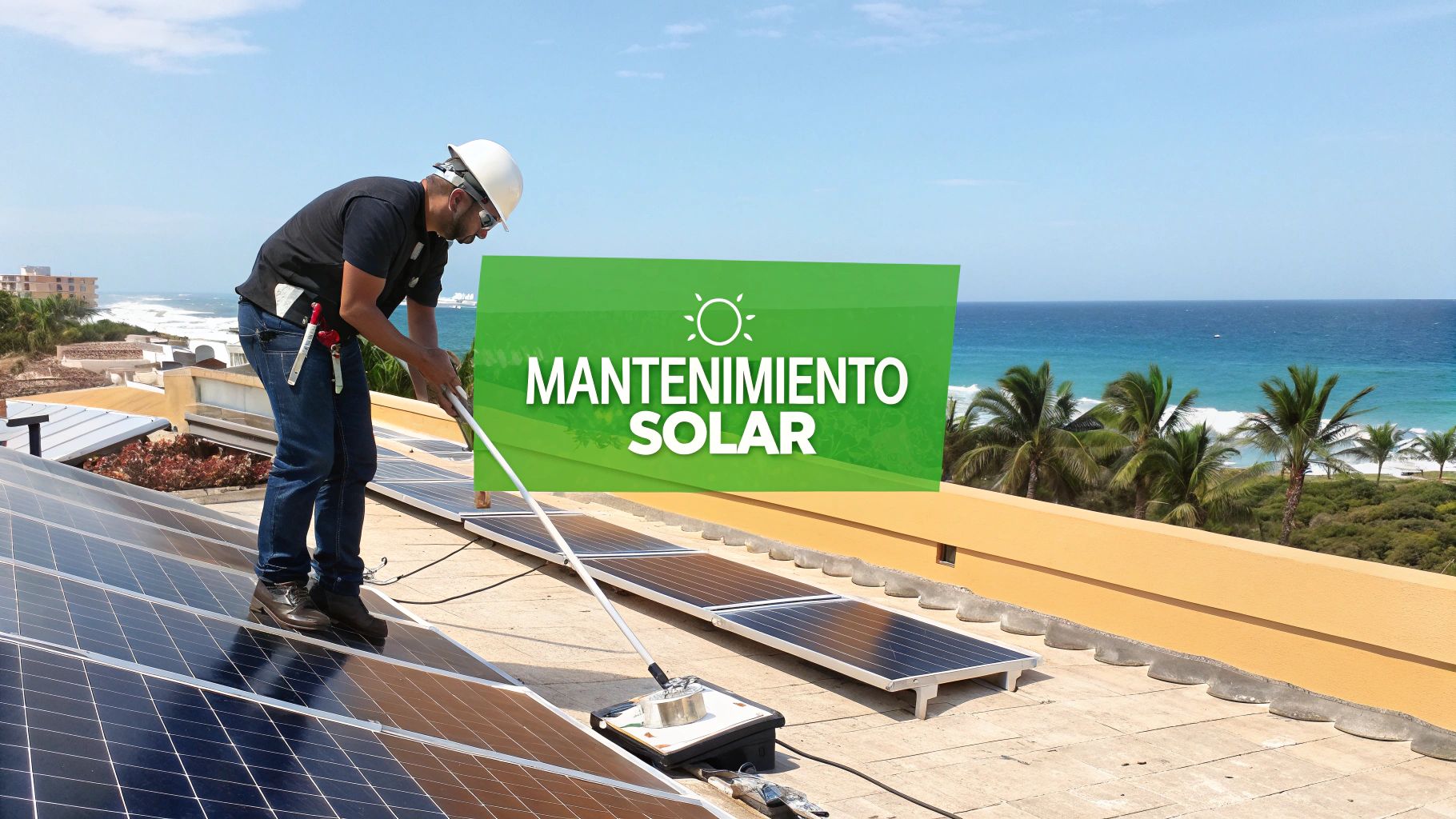 Guía de Mantenimiento de Paneles Solares para tu Casa en Cancún